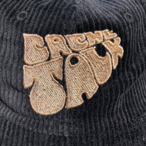DAY TRIPPER CORDUROY CAP BLACK