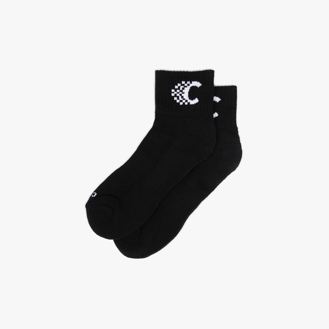 ACCESS LOGO 4TH QUARTER LENGTH SOCK BLACK