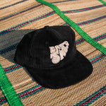 DAY TRIPPER CORDUROY CAP BLACK