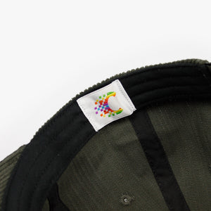 DAY TRIPPER CORDUROY CAP OLIVE