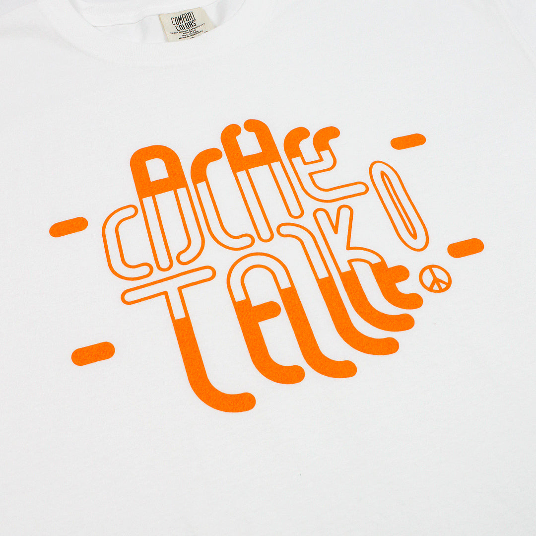 INNER PEACE TEE ORANGE FRIENDS & FAMILY