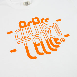 INNER PEACE TEE ORANGE FRIENDS & FAMILY