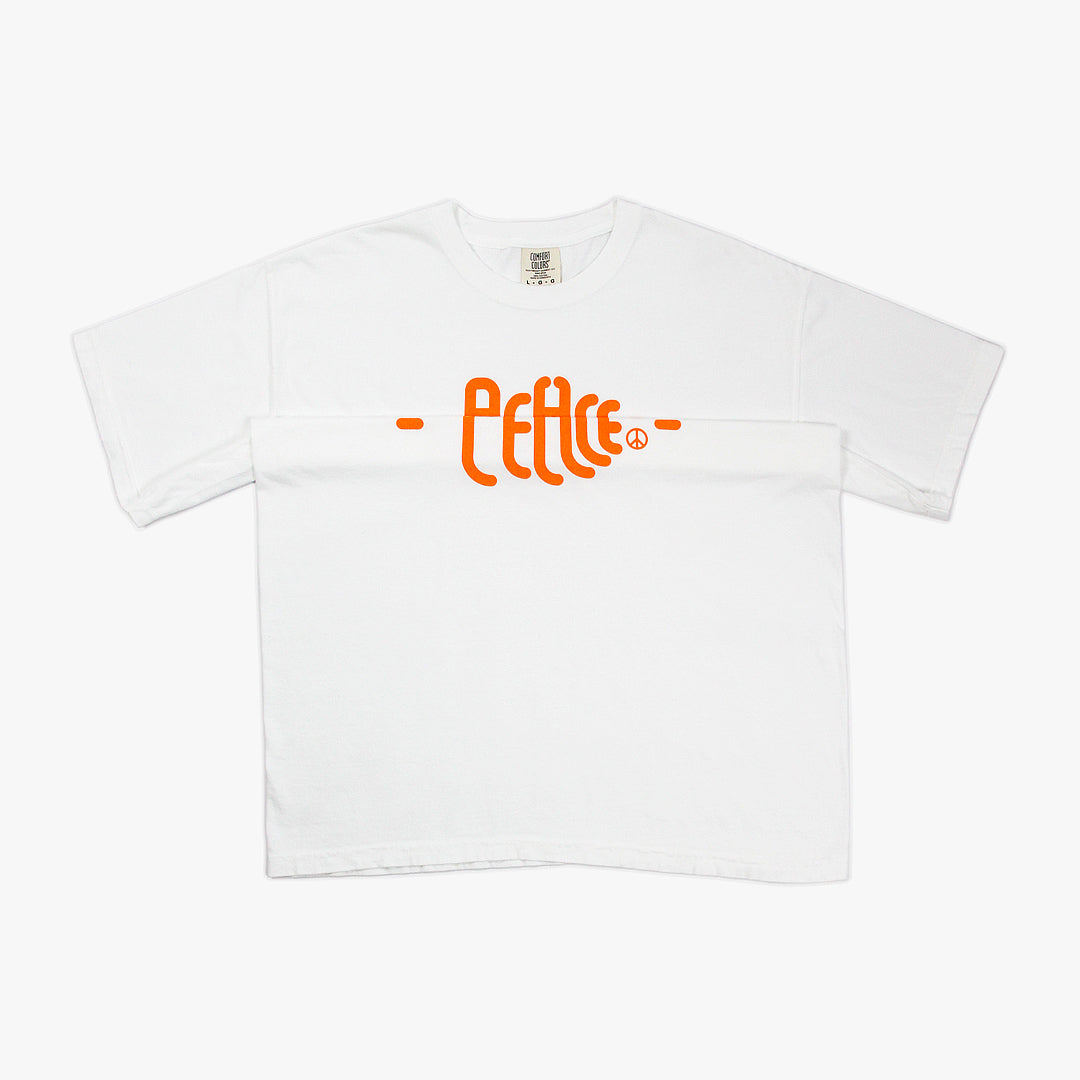 INNER PEACE TEE ORANGE FRIENDS & FAMILY